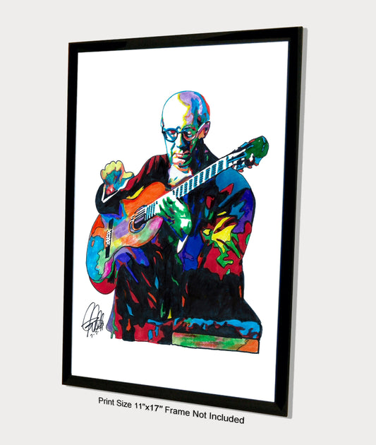 Andres Segovia Classical Spanish Guitar Music Poster Print Wall 11x17