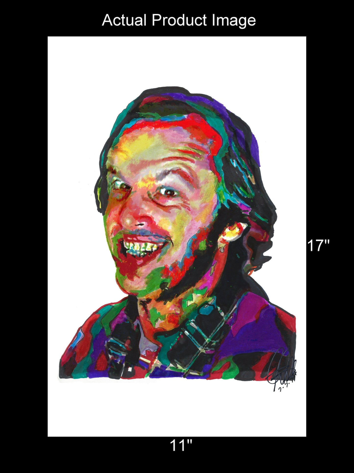 Jack Nicholson The Shining Poster Print Wall Art 11x17