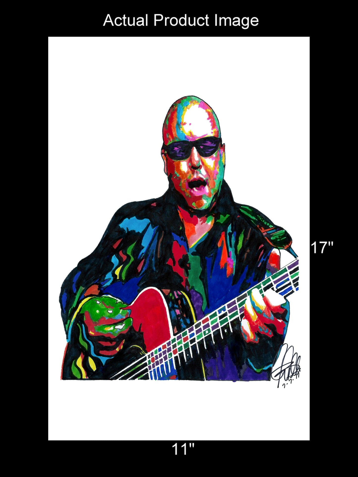 Black Francis Pixies Rock Music Poster Print Wall Art11x17