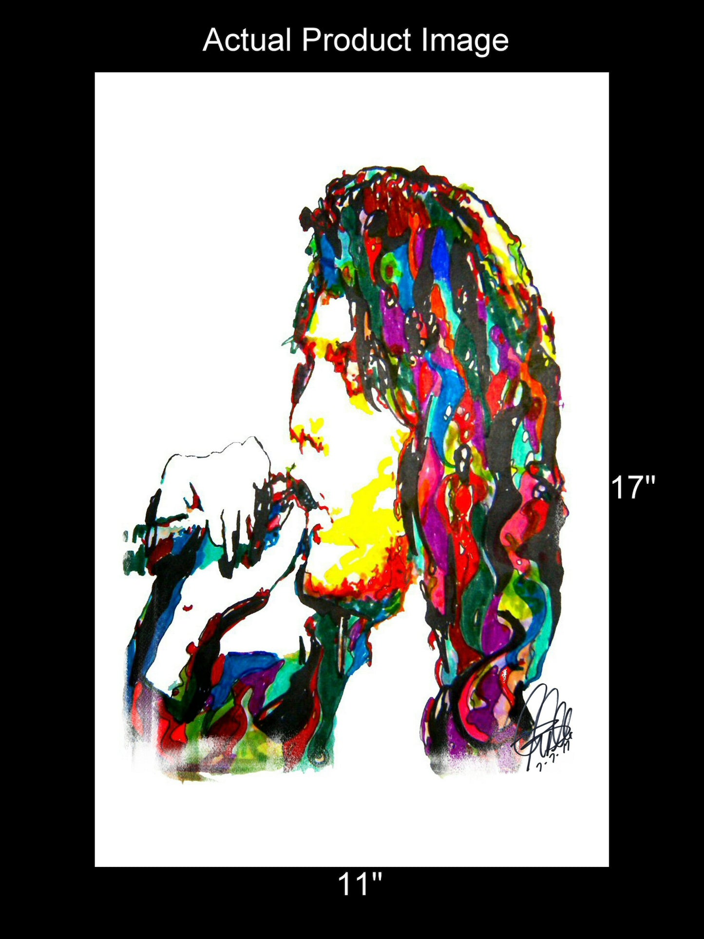 Jim Morrison The Doors Singer Rock Music Poster Print Wall Art 11x17